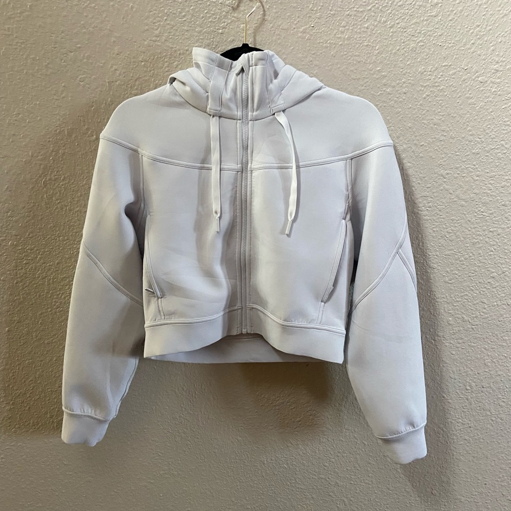lululemon Crop Zip Hoodie size 2